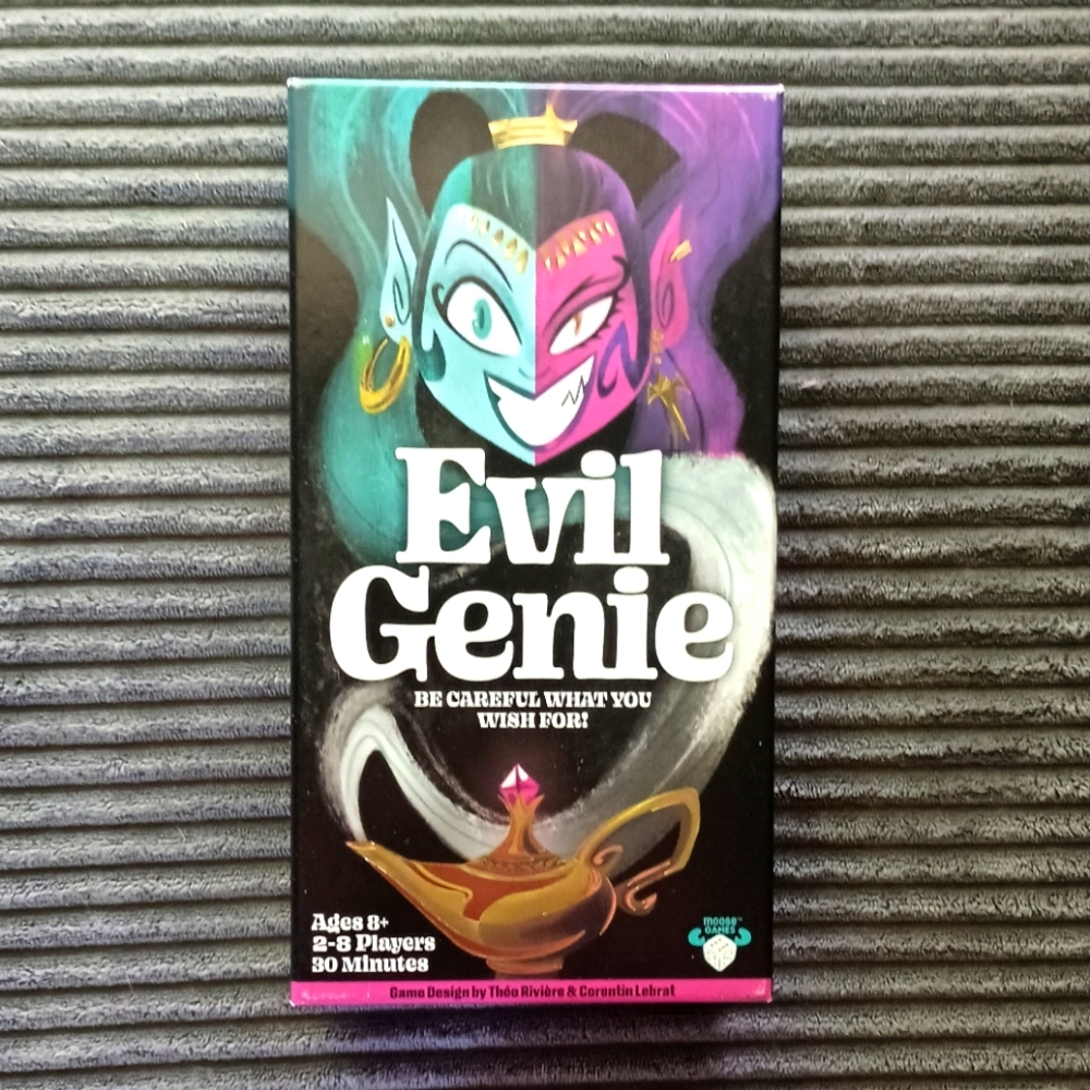 Evil Genie Party Game, New In Box